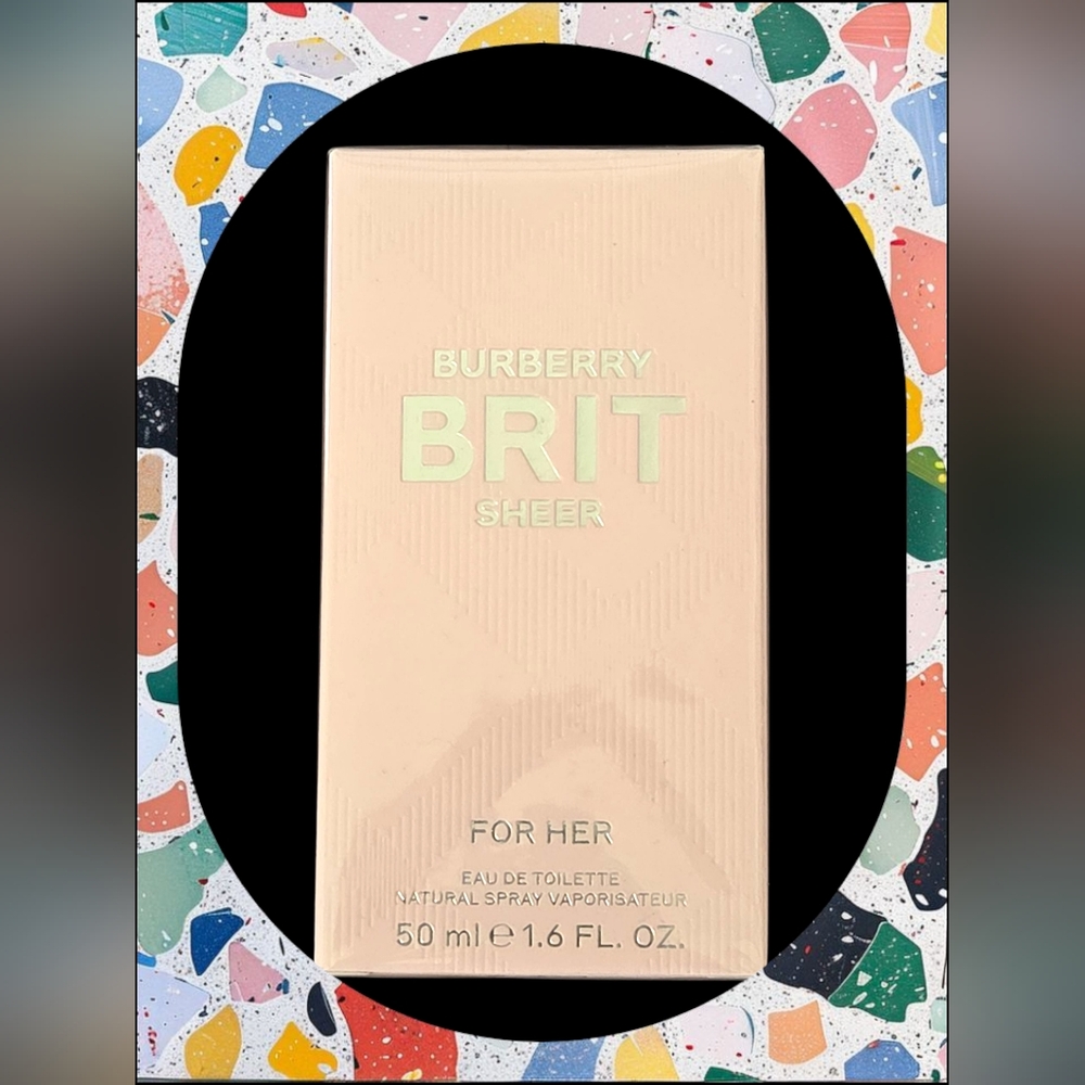 Burberry Britt Sheer  eau de perfum spray authentic 50 ml sealed new